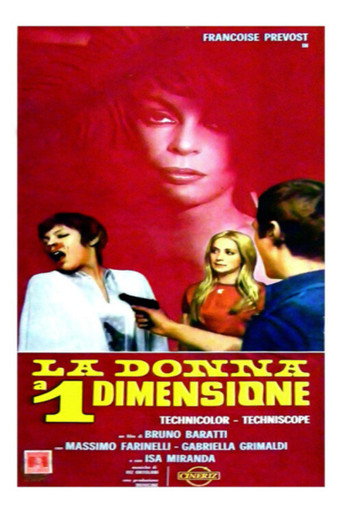 Cartel de La donna a una dimensione