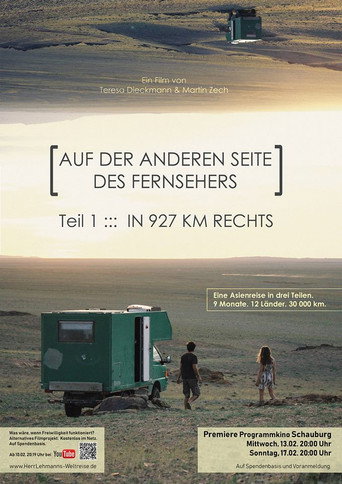 Cartel de In 927km rechts: Teil 1: Auf der anderen Seite des Fernsehers