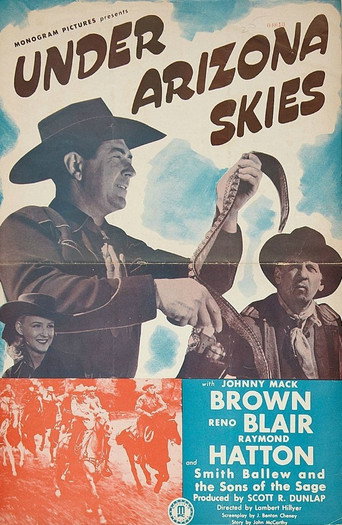 Cartel de Under Arizona Skies