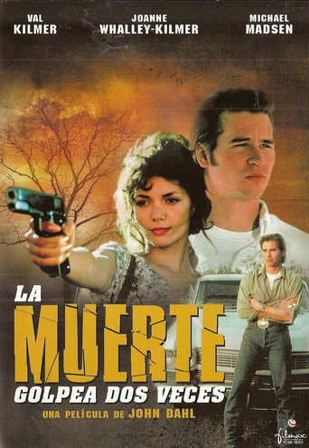 Cartel de La muerte golpea dos veces