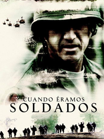 Cartel de Cuando éramos soldados