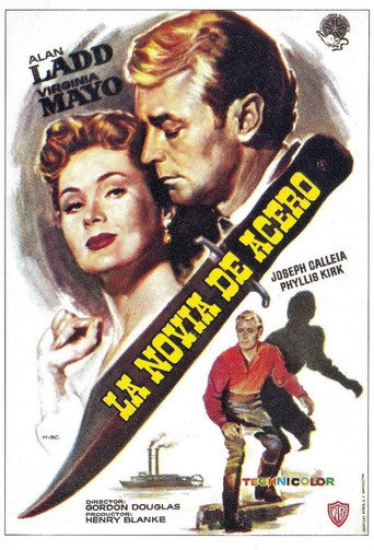 Cartel de La novia de acero