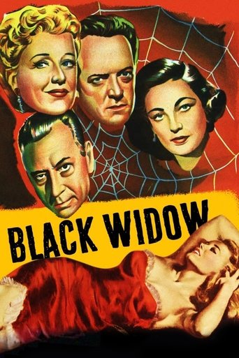 Cartel de La viuda negra