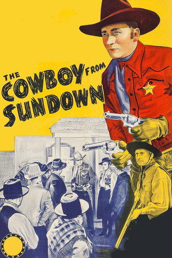 Cartel de The Cowboy from Sundown