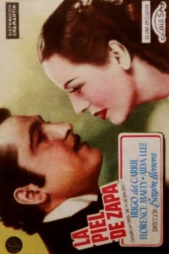 Cartel de La piel de zapa