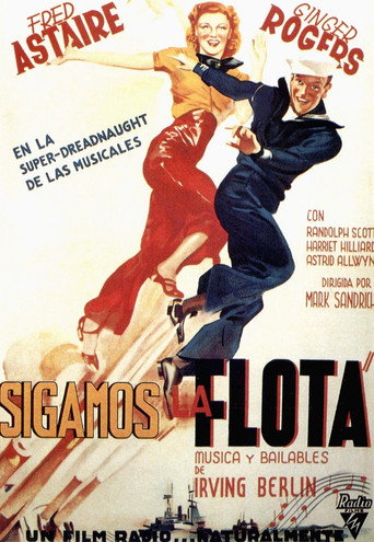 Cartel de Sigamos la flota