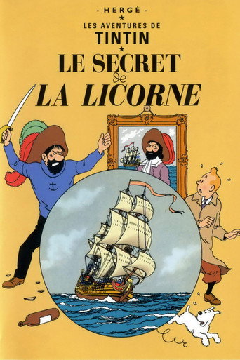 Cartel de El secreto del Unicornio