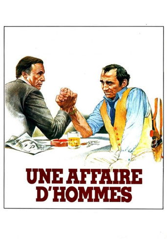 Cartel de Une affaire d'hommes