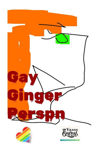 Cartel de Ginger Person