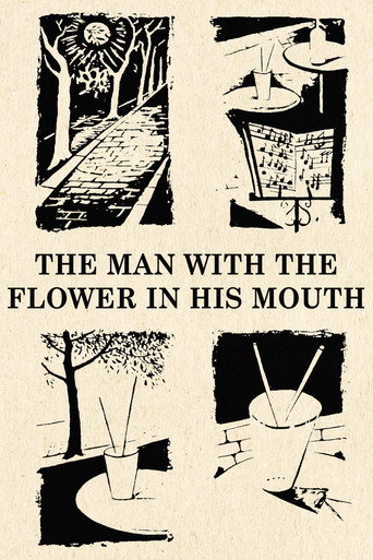 Cartel de The Man with the Flower in His Mouth