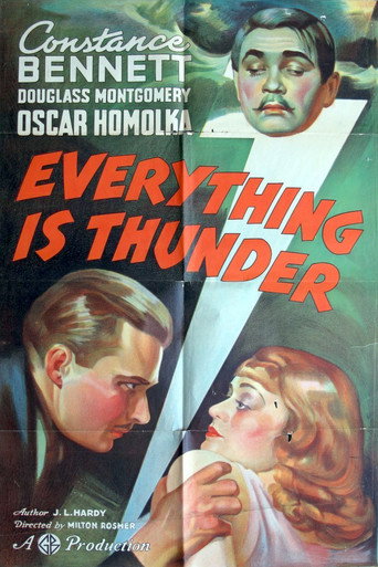 Cartel de Everything Is Thunder