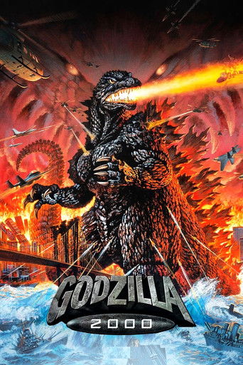 Cartel de Godzilla 2000