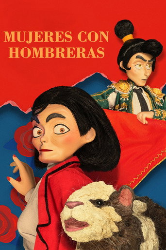 Cartel de Women Wearing Shoulder Pads: English Dub, Movie-Length Version