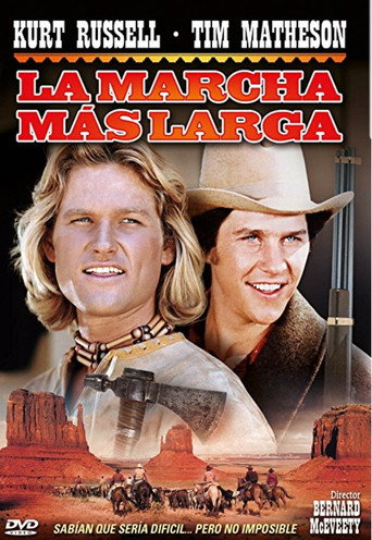 Cartel de La marcha más larga