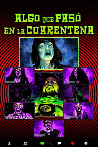 Cartel de Algo que pasó en la cuarentena