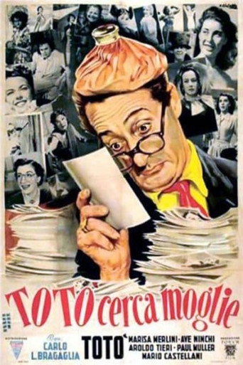 Cartel de Totò cerca moglie