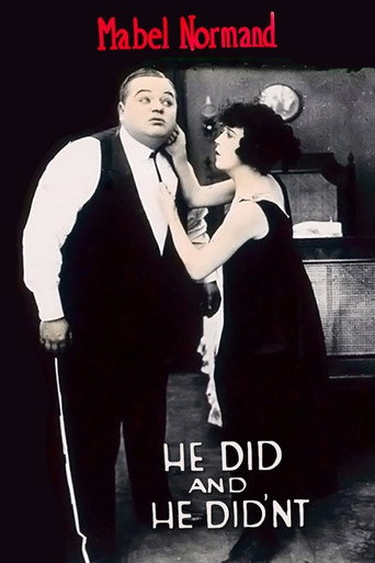 Cartel de He Did and He Didn’t