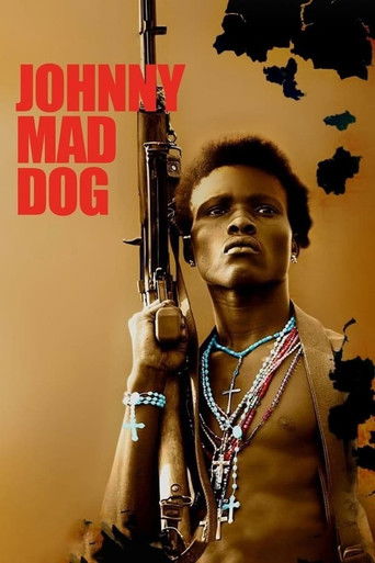 Cartel de Johnny Mad Dog: Los niños soldado