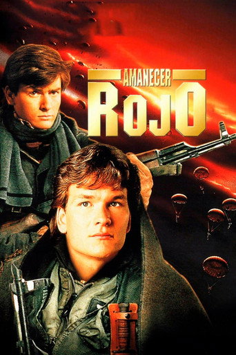 Cartel de Amanecer rojo