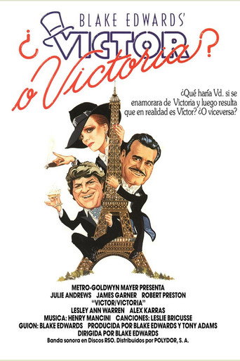 Cartel de ¿Víctor o Victoria?