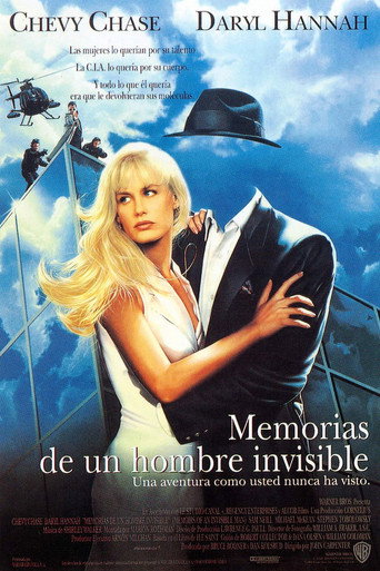 Cartel de Memorias de un hombre invisible