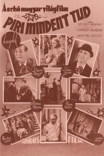 Cartel de Piri mindent tud