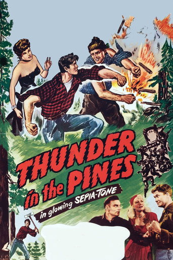 Cartel de Thunder in the Pines