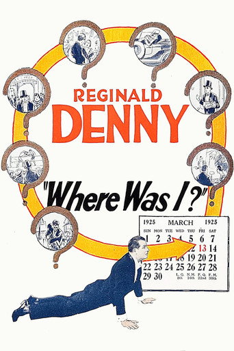 Cartel de Where Was I?
