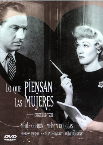Cartel de Lo que piensan las mujeres