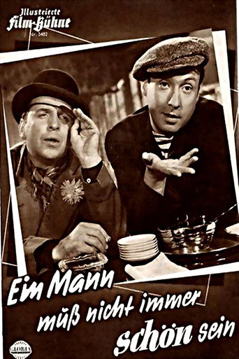 Cartel de Ein Mann muß nicht immer schön sein