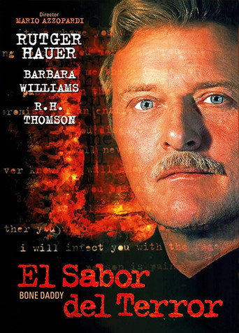 Cartel de El sabor del terror