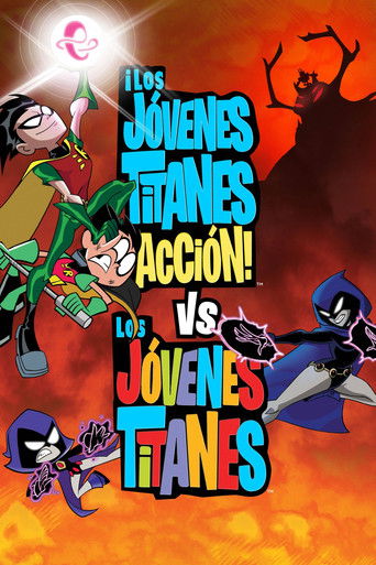 Cartel de Teen Titans Go! vs. Teen Titans