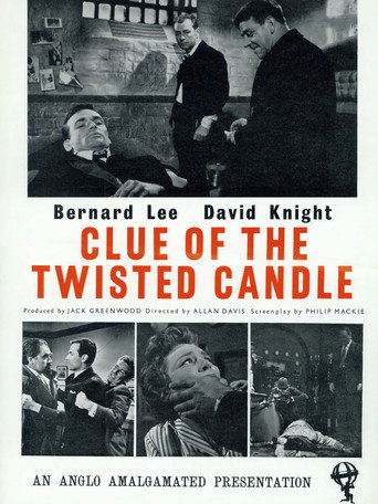 Cartel de Clue of the Twisted Candle