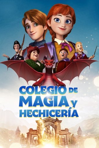 Cartel de Colegio de magia y hechicería