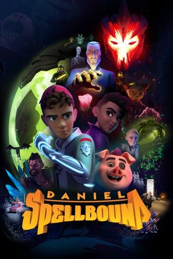 Cartel de Daniel Hechizado, el cazador de magia