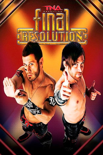 Cartel de TNA Final Resolution 2009