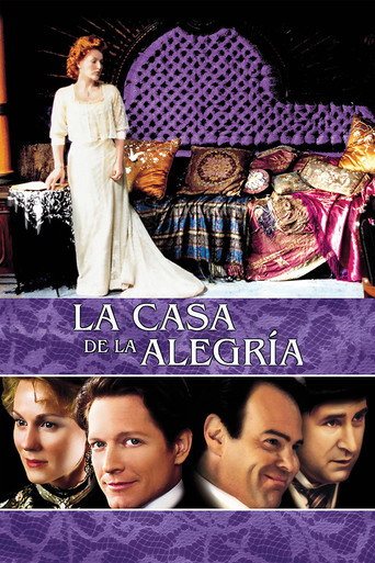 Cartel de La casa de la alegría