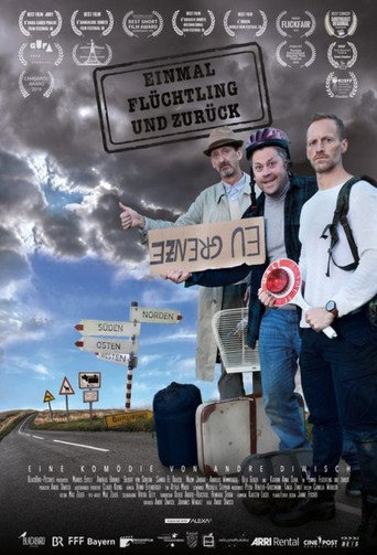 Cartel de Einmal Flüchtling und zurück