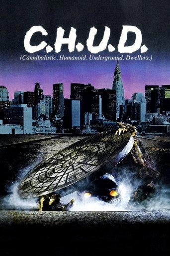 Cartel de C.H.U.D. - Caníbales Humanoides Ululantes Demoníacos