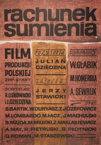 Cartel de Rachunek sumienia