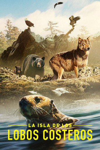 Cartel de La isla de los lobos costeros