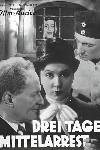 Cartel de Drei Tage Mittelarrest
