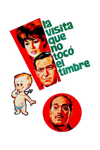 Cartel de La visita que no tocó el timbre