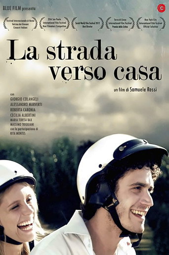 Cartel de La strada verso casa