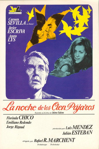 Cartel de La noche de los cien pájaros