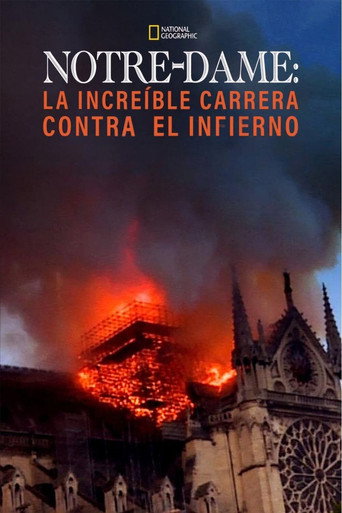 Cartel de Notre Dame: La increíble carrera contra el infierno