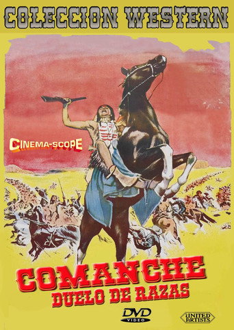 Cartel de Comanche: Duelo de razas