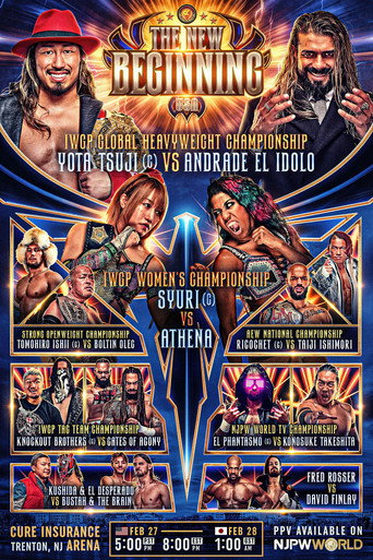 Cartel de NJPW The New Beginning USA 2026
