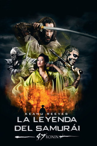 Cartel de La leyenda del samurái (47 Ronin)
