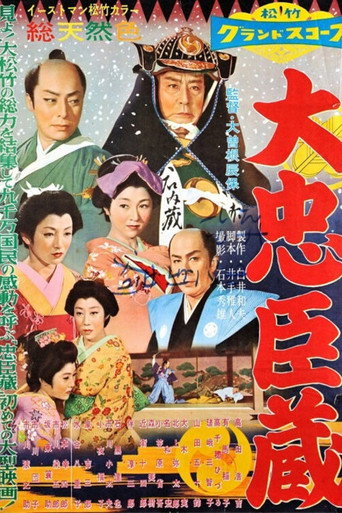 Cartel de 大忠臣蔵